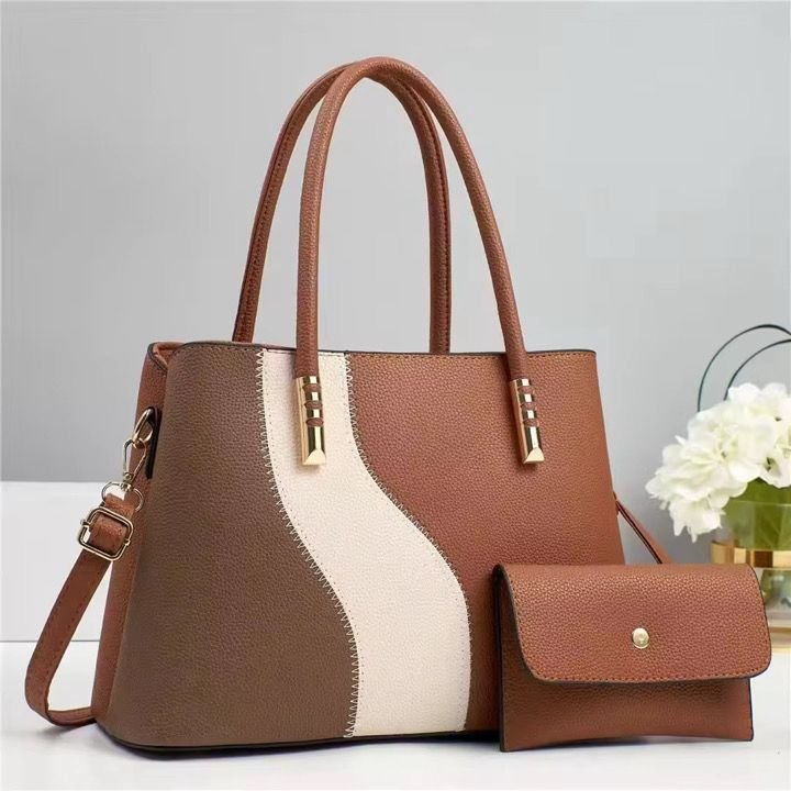 180 Serpentine Curve Satchel with Matching Pouch - Image 1